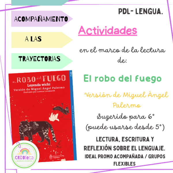 Producto - Actividades El robo del fuego
