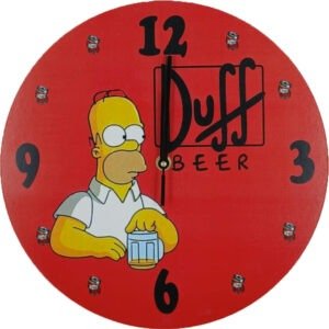 Producto - RELOJ DE PARED LOS SIMPSONS - HOMERO DUFF