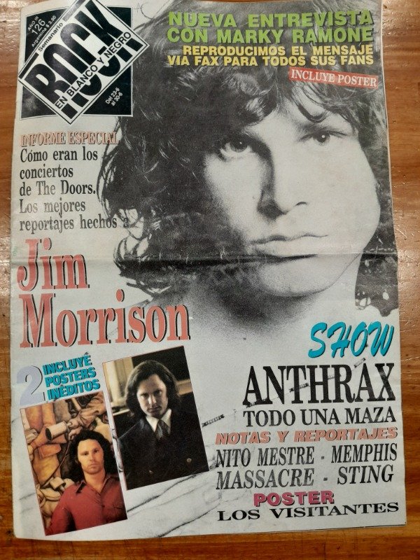 Producto - Revista Semanario Rock en Blanco y negro Año 3 N 126