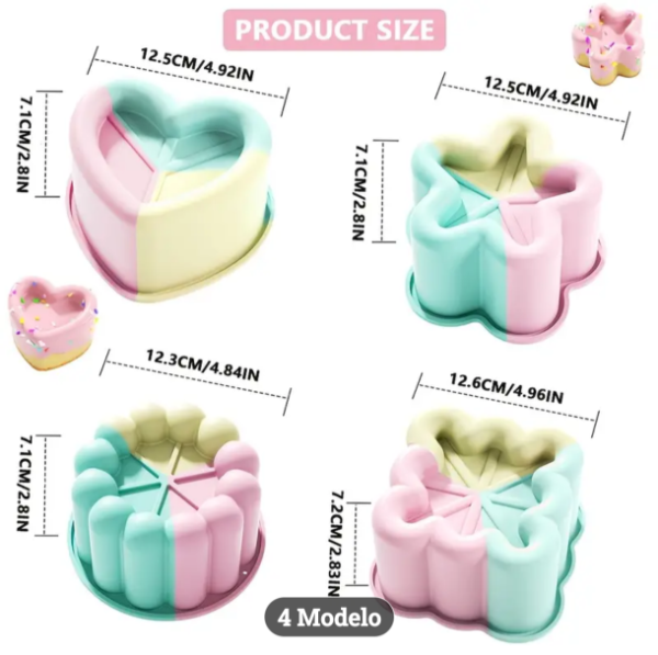 Producto - Molde mini torta cuadrada - 2