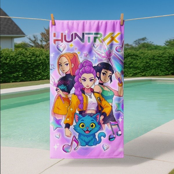 Producto - TOALLON K-POP LILA