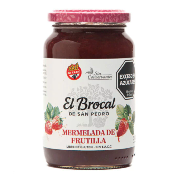 Producto - Mermelada de Frutilla x 420g El Brocal
