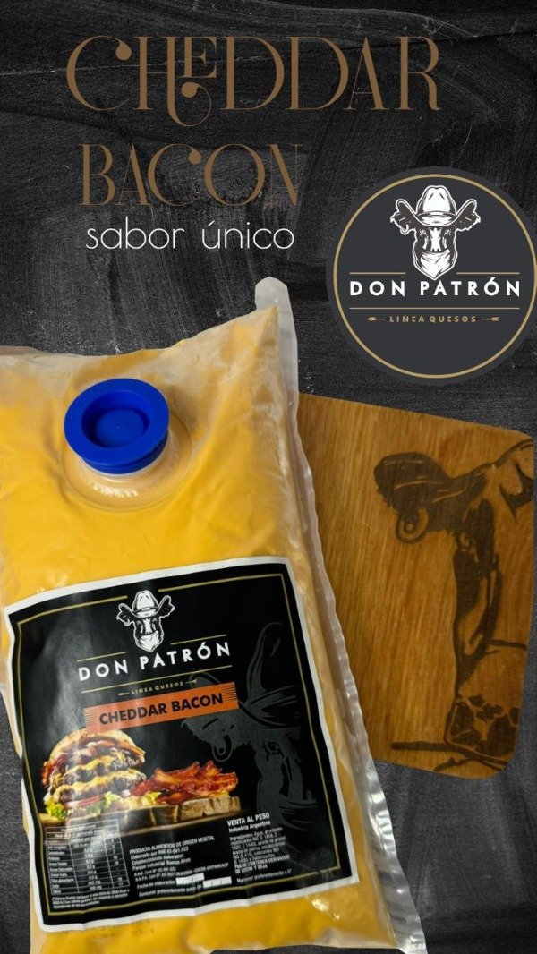 Producto - Cheddar Bacon pouch 3kg
