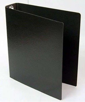 Producto - Carpeta Fibra negra escolar 3 x 40 Avios