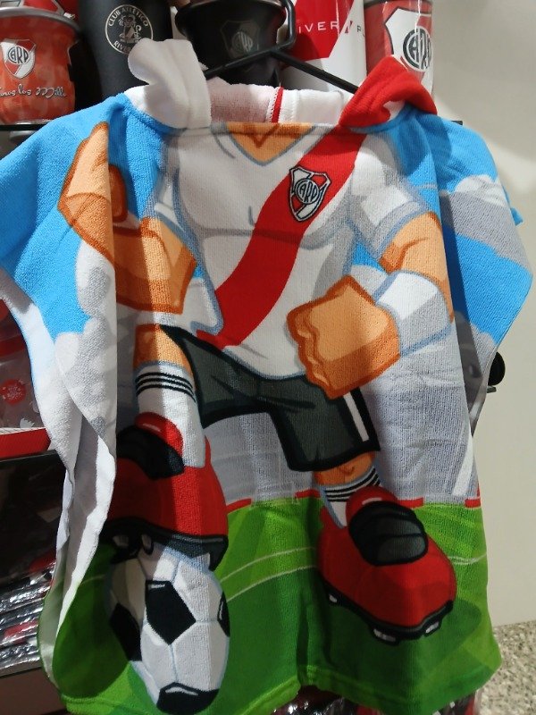 Producto - Poncho de toalla infantil river - 1