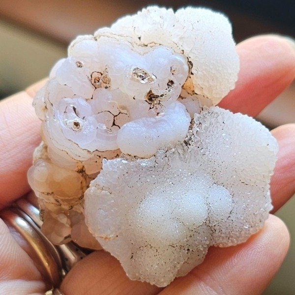 Producto - Calcedonia Botroidal con zonas Azucaradas - 0