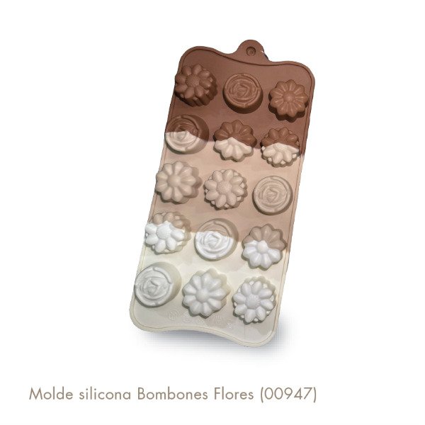 Producto - Molde silicona Flores (00947)