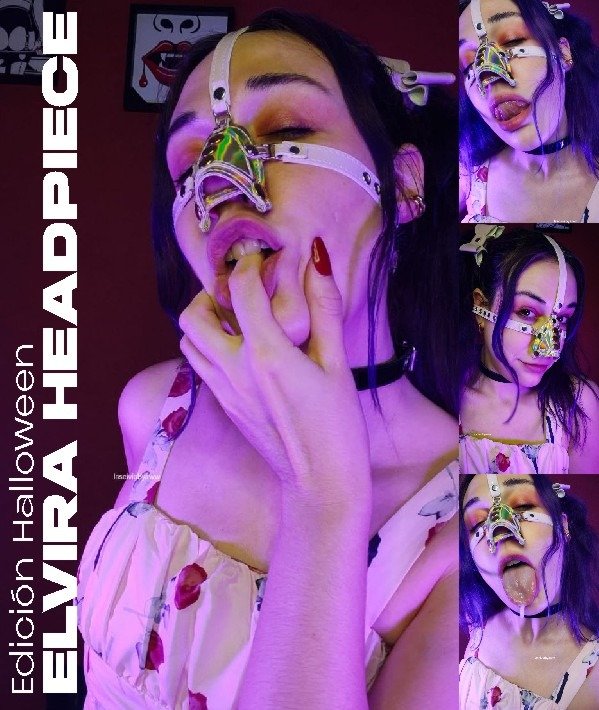Producto - ELVIRA HEADPICE SET -EDICIÓN HALLOWEEN-