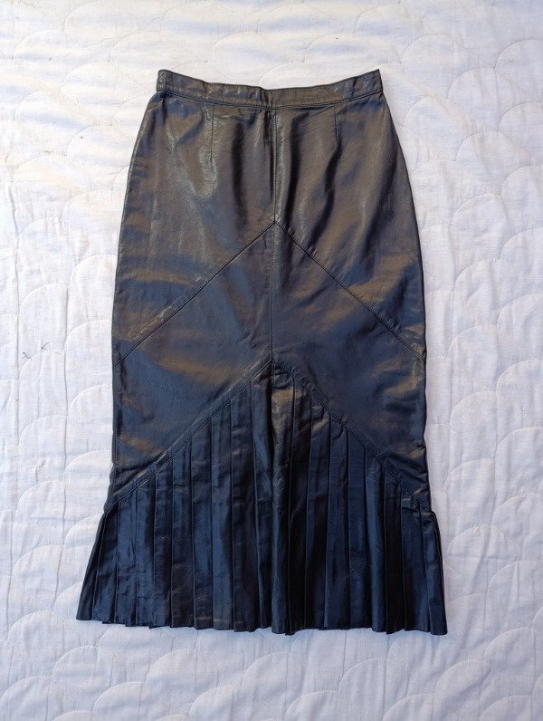 Producto - Maxi Skirt de cuero
