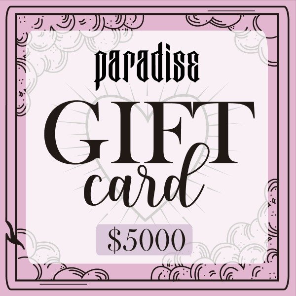 Tarjeta de Regalo por 6000 Paradise Piercing Shop