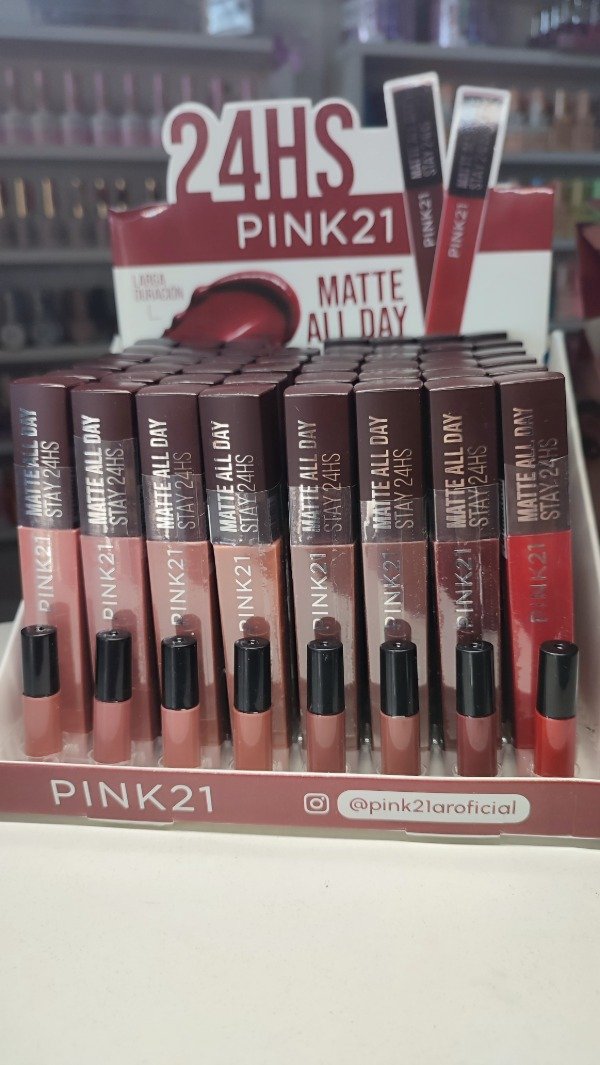 Producto - Labiales pink 21 nuevos