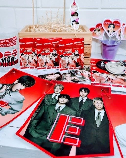 Producto - box para cumple BTS ARIRANG (ENVIO GRATIS)