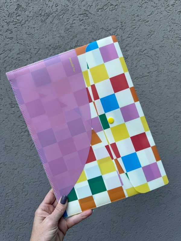 Producto - Sobre FW A4 Color Block con bolsillo externo