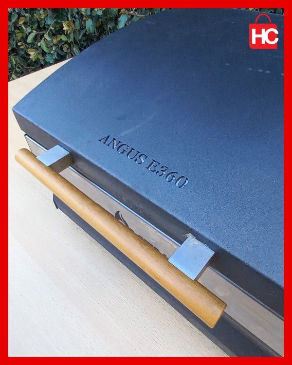 Producto - Parrilla eléctrica portátil  Tromen Angus E360 con tapa de acero inoxidable - 9