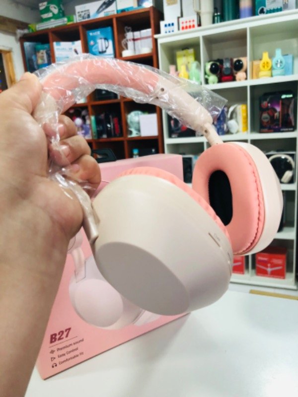 Producto - Auricular Inalámbrico B27 Rosa