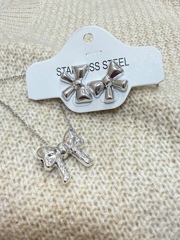Producto - Conjunto moño acero