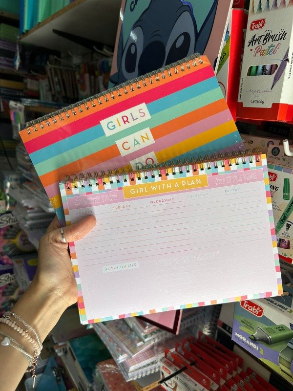 Producto - Planner Girls Rainbow 25cmx18cm