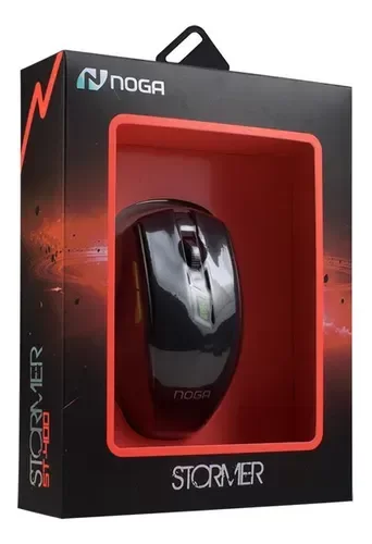 Producto - Mouse Gamer Inalámbrico Noga  Stormer Series St-400 Negro