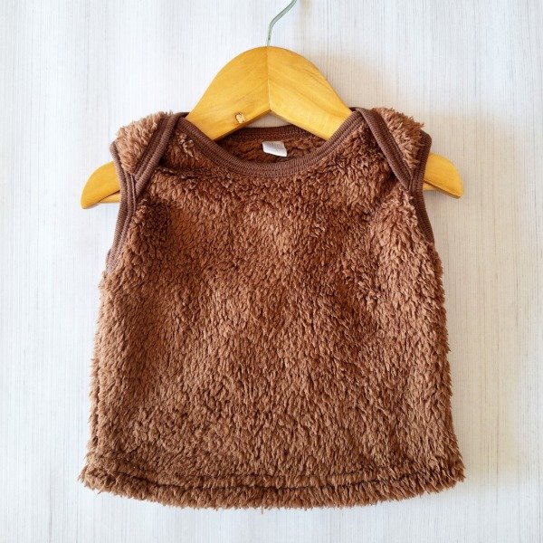 Producto - Chaleco Corderito Chocolate