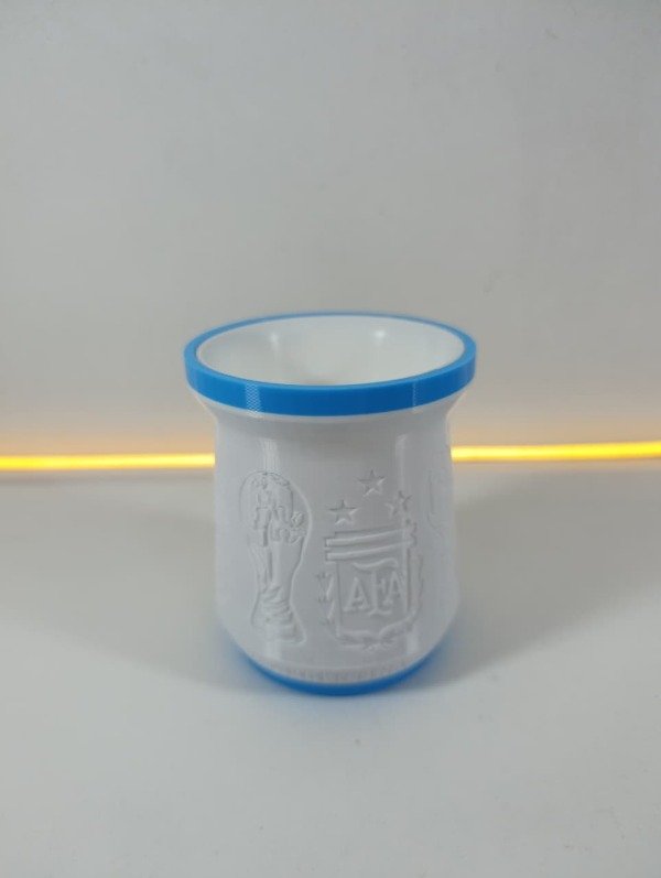 Producto - Mate Selección Argentina - Edición Blanco