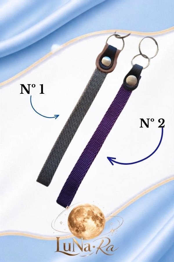 Producto - Llavero / Porta llave COLORES LISOS (22,5cm) - 1