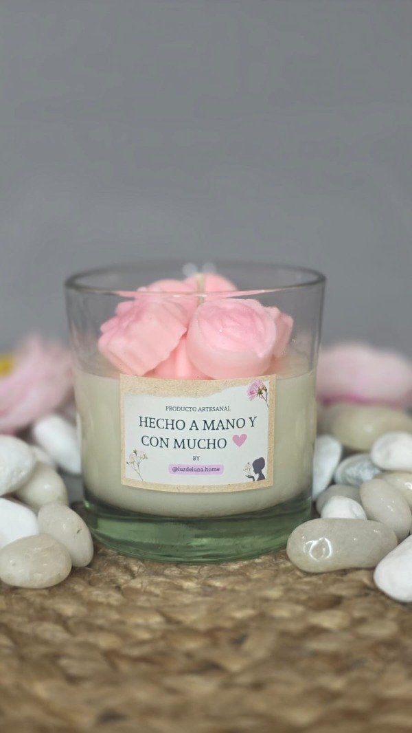 Producto - Vela de soja  Alma Con Bombones