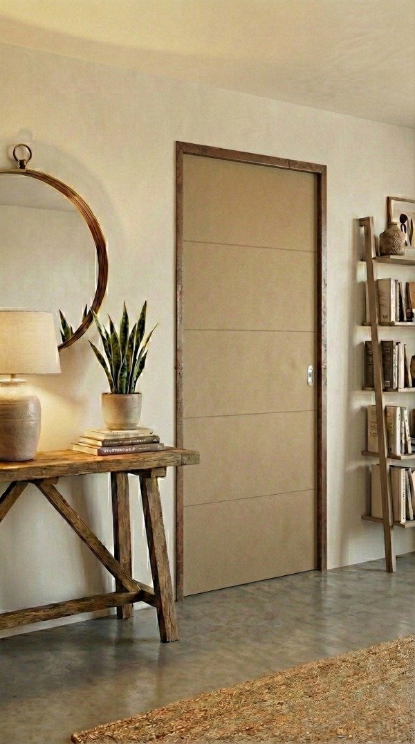 Producto - 70x200x10 Corrediza hoja mdf . marco ch18