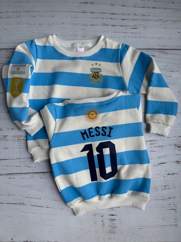 Producto - Buzo frisado de Argentina (Messi) baby del 3 al 6