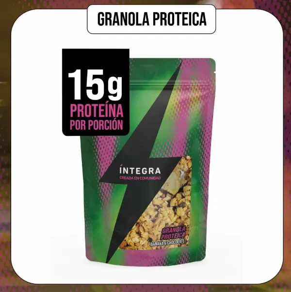 Producto - Granola Proteica de Banana y Chocolate