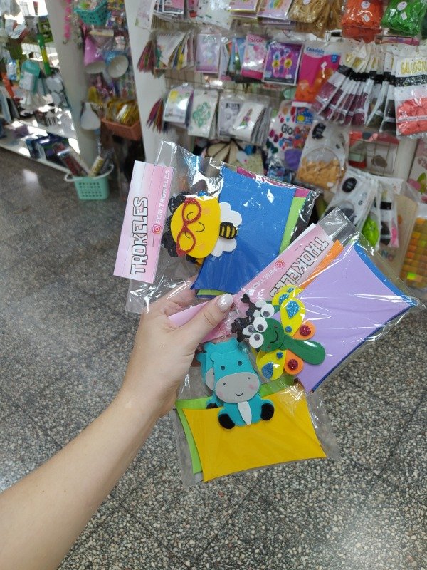 Producto - Señaladores de goma Eva x5