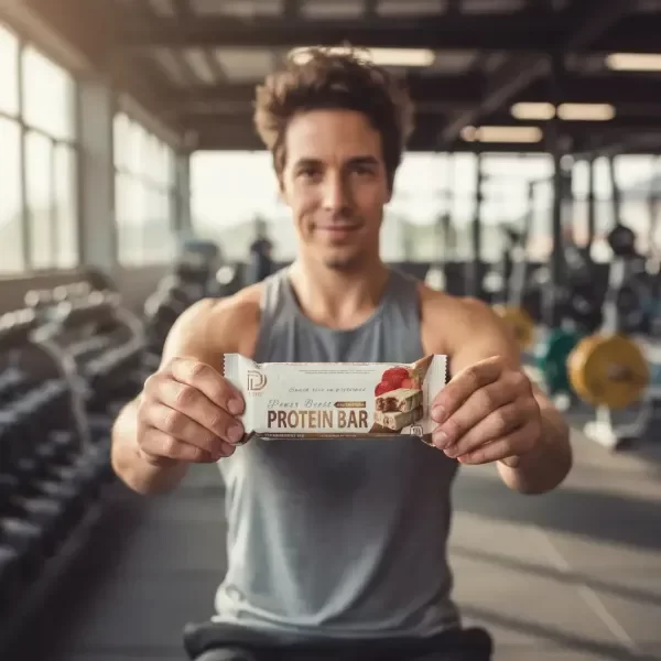 Producto - DELUXE - Protein Bar 16 unidades -  15gr de proteina x unidad - sabor frutilla - 2