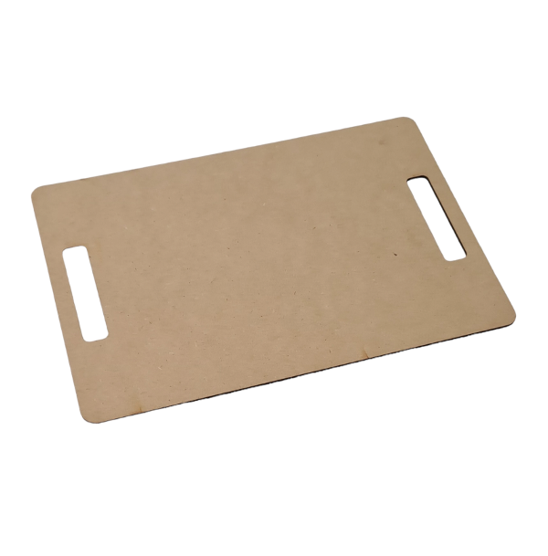 Producto - Tabla lisa fibrofacil 3mm para picadas 30x20cm