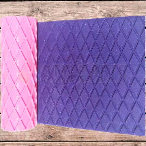 Producto - Rodillo texturizador rombos