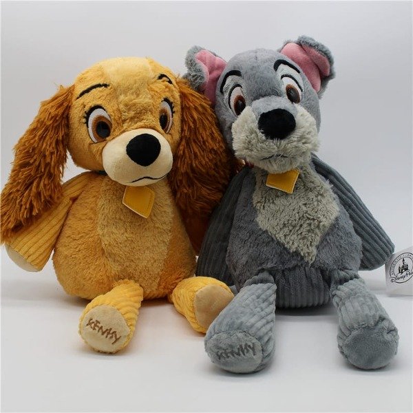 Producto - La dama y el vagabundo peluches