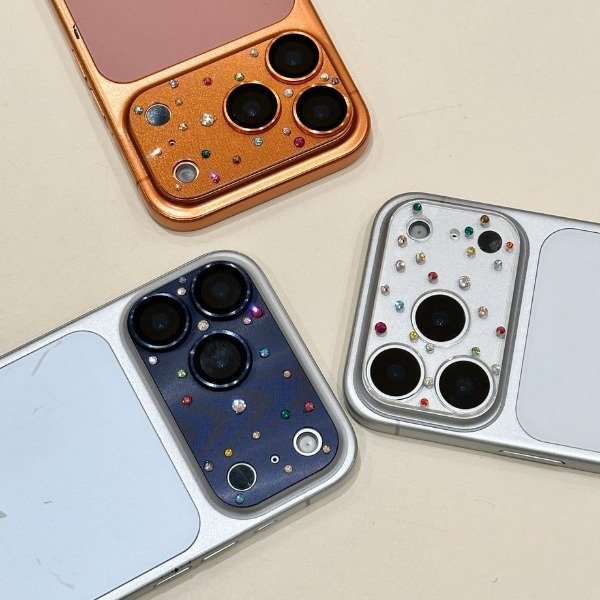 Producto - Protectores de cámara BRILLOS DE COLORES iPhone 17 Pro Max