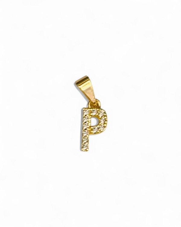 Producto - DIJE SHINE "P" GOLD