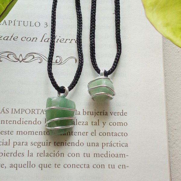 Producto - Collar Energía Cuarzo Verde