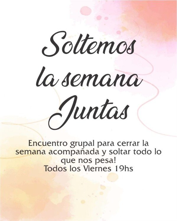 Producto - Soltemos la Semana Juntas