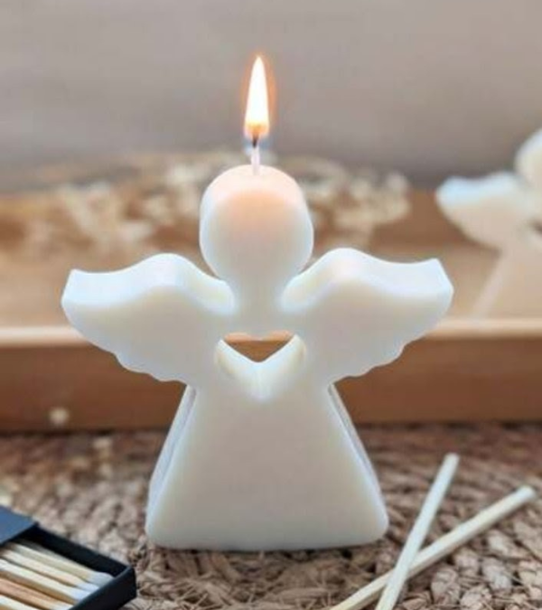 Producto - Molde Ángel con corazón - 1