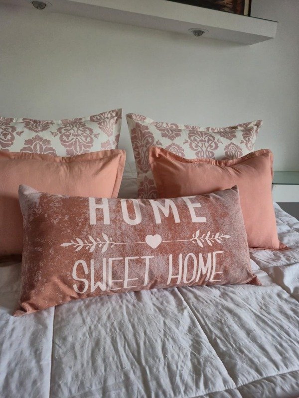Producto - Combo x5 Almohadones - Rosa Arabesco / Rosa