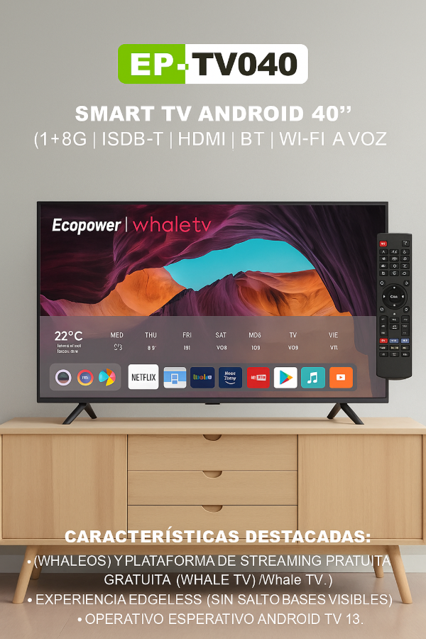 Producto - TV EP-TV040 40"/SMART