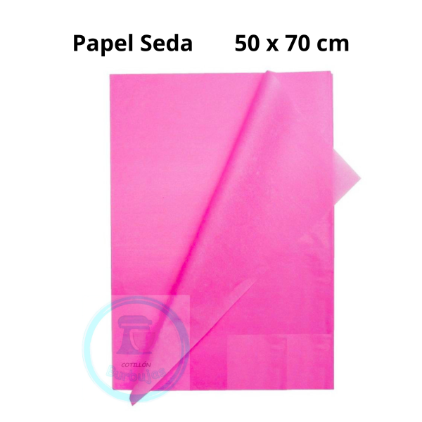 Producto - Papel de Seda Fucsia 50 x 70 cm x1