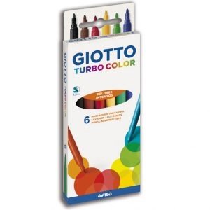 Producto - MARCADOR GIOTTO TURBO MAXI X6 (JUMBO)