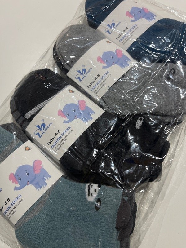 Producto - Docena Soquetes Termicos Kids Varón - 7