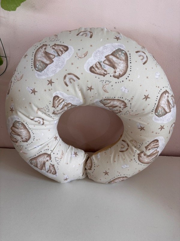 Producto - Almohadón de amamantar little bear beige