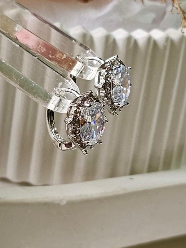 Producto - Argollas Espejo Plata - 1