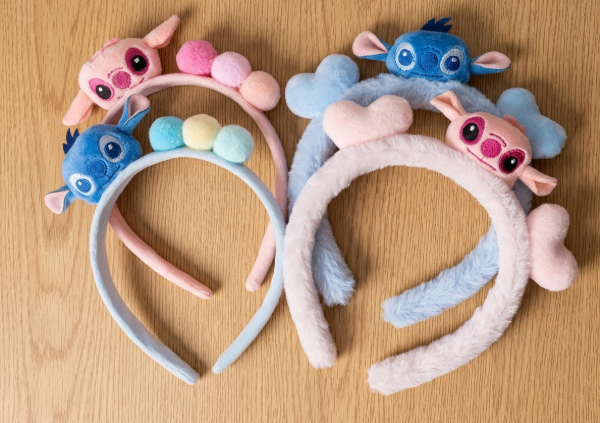 Producto - Vincha de peluche stitch