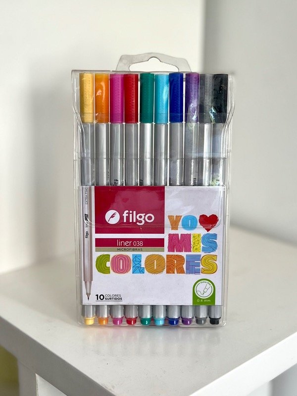 Producto - Microfibras x10 Filgo Colores Clásicos