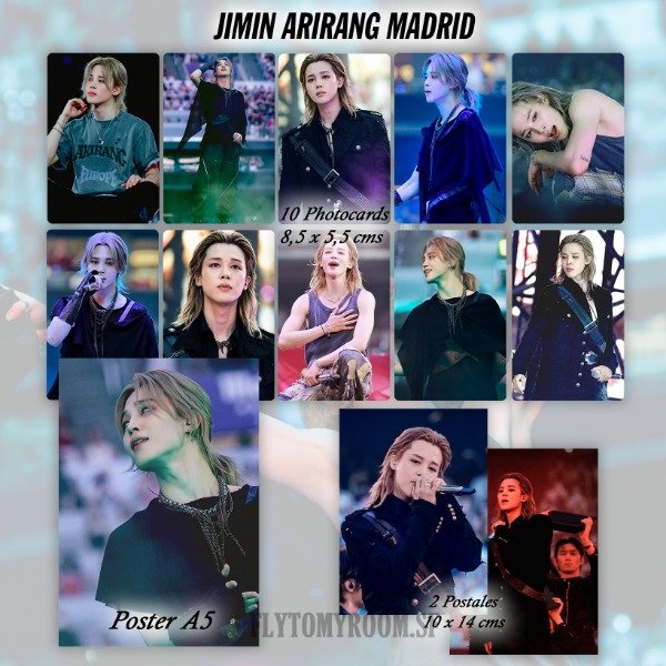 Producto - Set JIMIN ARIRANG MADRID