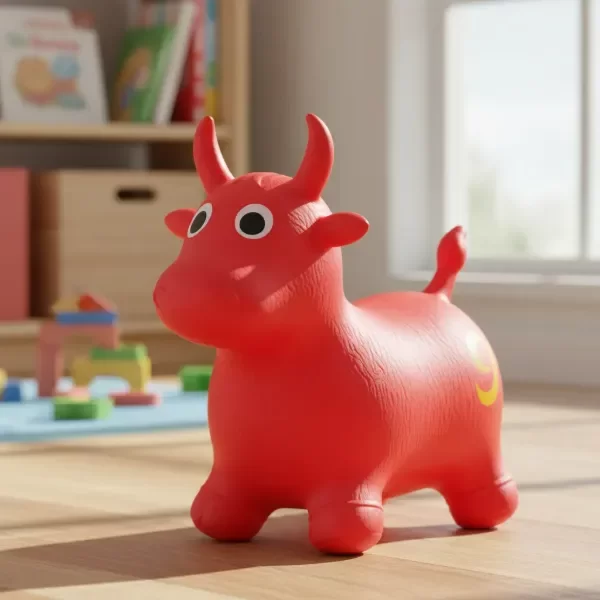 Producto - Torito De Goma Saltarin Inflable